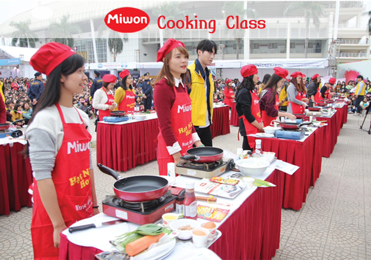 Miwon tham gia lễ hội văn hóa ẩm thực Việt Nam - Hàn Quốc